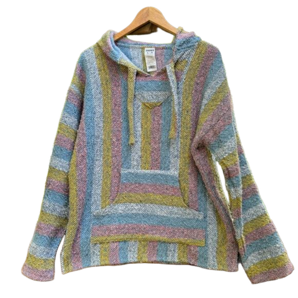 Hunt Women Poncho Hoodie 100% Recycled Fibers Large